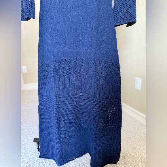 Women’s MISA Los Angeles Irene Dress in Navy Blue Extra Small XS - Picture 7 of 9